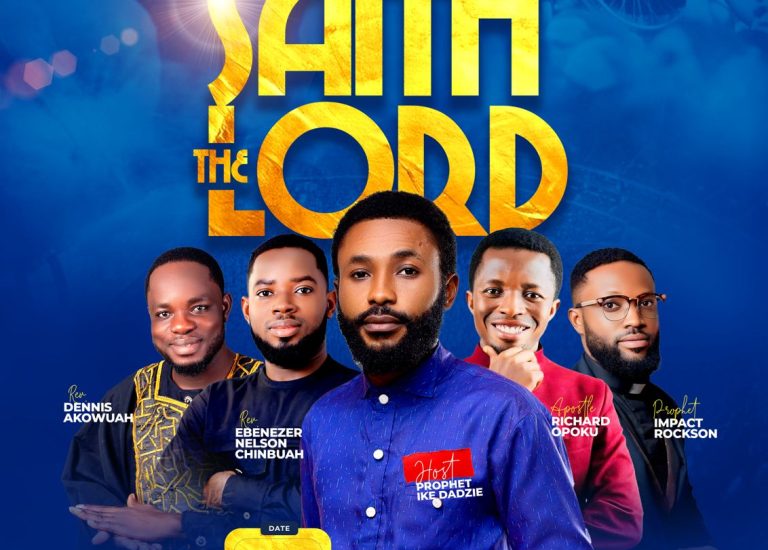 Event: Thy Saith the LORD